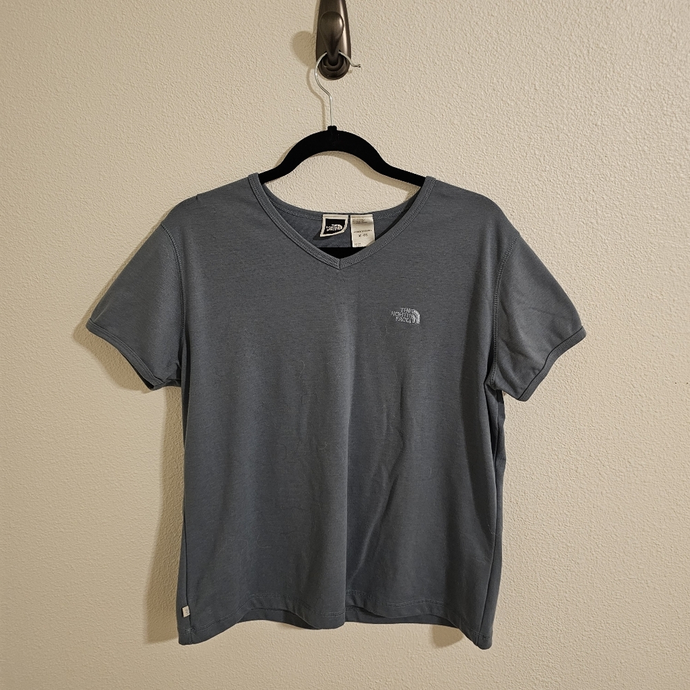 ✅️ The North Face Blue T-Shirt Women's Size XL
